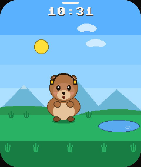Capi, a capivara de fones de ouvido